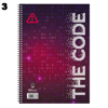 ΤΕΤΡΑΔΙΟ ΣΠΙΡΑΛ MONO SALKO THE CODE 21X29 60Φ-120σελ. ΘΕΜΑΤΑ 1 6367 2022