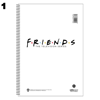 ΤΕΤΡΑΔΙΟ ΣΠΙΡΑΛ MONO SALKO  FRIENDS Vol 1 21X29 60Φ-120σελ. ΘΕΜΑΤΑ 2 7377  2022