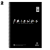 ΤΕΤΡΑΔΙΟ ΣΠΙΡΑΛ MONO SALKO  FRIENDS Vol 1 21X29 60Φ-120σελ. ΘΕΜΑΤΑ 2 7377  2022