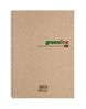 ΤΕΤΡΑΔΙΟ ΣΠΙΡΑΛ SALKO GREENLINE 17X25 30Φ*60σελ. ΘΕΜΑΤΑ 1
