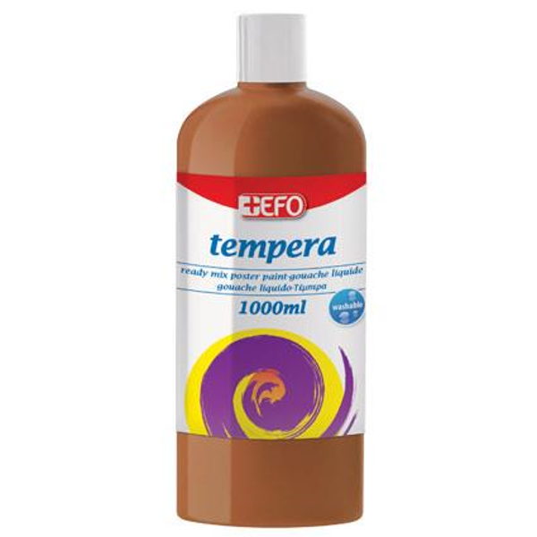 ΤΕΜΠΕΡΑ +EFO 1000ml ΚΑΦΕ-BURNT SIENNA no386512