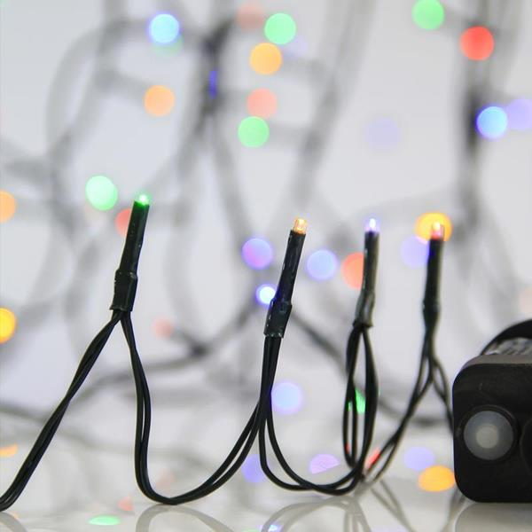ΛΑΜΠΑΚΙΑ 180 LED ΣΕ ΣΕΙΡΑ ΜΕ ΠΡΟΓΡΑΜΜΑ ΚΑΙ ΜΕΤΑΣΧΗΜΑΤΙΣΤΗ, ΠΡΑΣΙΝΟ ΚΑΛΩΔΙΟ, ΛΕΥΚΟ LED ΑΝΑ 5 ΕΚ. IP44