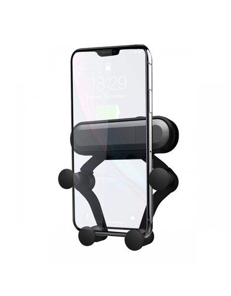 ΒΑΣΗ ΣΤΗΡΙΞΗΣ OMEGA UNIVERSAL CAR AIR VENT HOLDER GRAVITY SPIDER BLACK