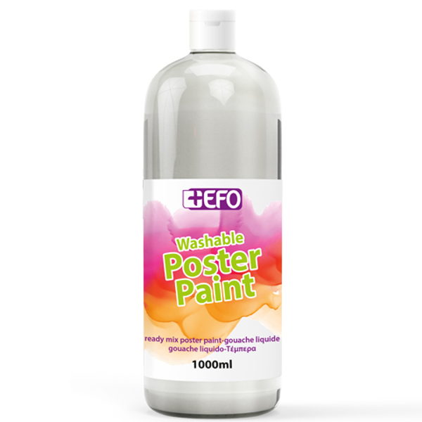 ΤΕΜΠΕΡΑ +EFO 1000ml ΑΣΗΜΙ SILVER No 386592