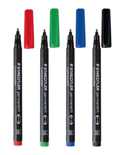 ΜΑΡΚΑΔΟΡΟΣ STAEDTLER LUMOCOLOR S ΜΠΛΕ 313-3