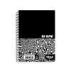 ΜΠΛΟΚ SKAG BLACK-WHITE A6 11x15cm  60Φ No9066