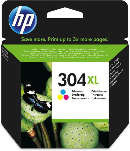 ΜΕΛΑΝΗ HP 304XL ORIGINAL COLOR 300pages