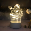 ΦΩΤΙΣΤΙΚΟ ΧΡΙΣΤΟΥΓΕΝΝΩΝ LED ΛΕΥΚΟ ΦΩΣ  USB ME ΔΙΑΚΟΠΤΗ 6 ΣΧΕΔΙΑ