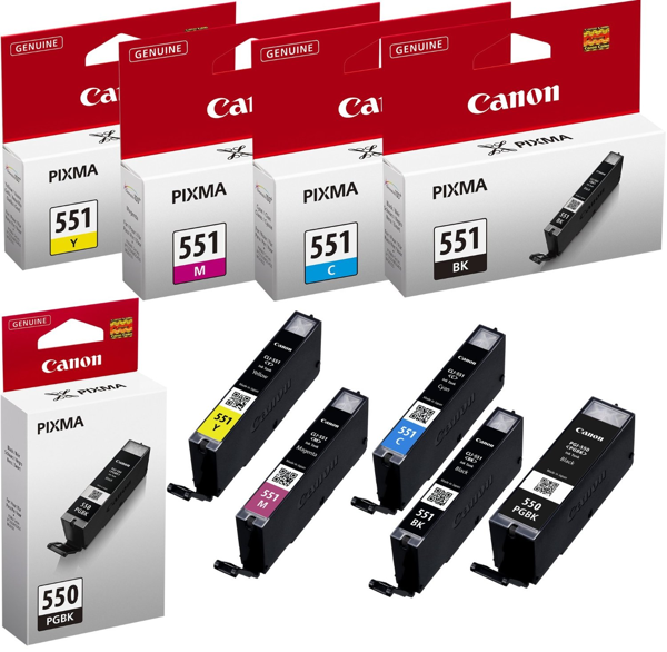 ΜΕΛΑΝΗ CANON PGBK-550XL  BLACK 22ML IP2750/8750/6580/...