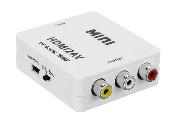 ΑΝΤΑΠΤΟΡΑΣ ΕΙΚΟΝΑΣ POWERTECH HD Video Converter CAB-H082 από HDMI σε 3x RCA, Full HD