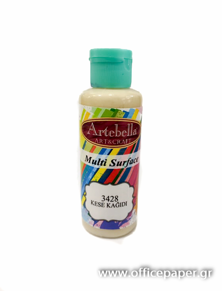 ΑΚΡΥΛΙΚΟ ΧΡΩΜΑ ARTEBELLA MULTI SURFACE 130CC ΑΜΜΟΣ ΚΡΕΜ  No3428