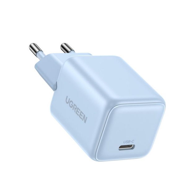ΦΟΡΤΙΣΤΗΣ ΜΠΡΙΖΑΣ UGREEN GAN X512 20W PD BLUE BABY 55555