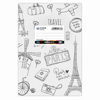 ΤΕΤΡΑΔΙΟ D-COLOR 17Χ25 50Φ. ΛΕΥΚΟ ΜΕ ΣΧΕΔΙΑ  80gr. Cd-free! ASSORTED