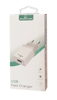 ΦΟΡΤΙΣΤΗΣ ΜΠΡΙΖΑΣ POWERTECH PT-709 QUICK CHARGE 3.0  1x USB, DC5V 3.A max , WHITE