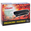 ΥΠΟΠΟΔΙΟ ΓΡΑΦΕΙΟΥ LONGMAX FR-7P  ΜΑΥΡΟ