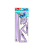 ΓΕΩΜΕΤΡΙΚΟ ΣΕΤ DELI FLEXIBLE  TWIST ME 4 TMX 30εκ. EH23