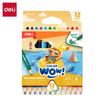 ΞΥΛΟΜΠΟΓΙΑ DELI 12 TEM KONTH Φ2.8mm WOOD-FREE COLORUN ΤΡΙΓΩΝΙΚΗ C099 00