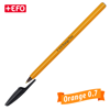 ΣΤΥΛΟ EFO ORANGE 0.7mm ΜΑΥΡΟ ΜΕ ΚΑΠΑΚΙ 384102