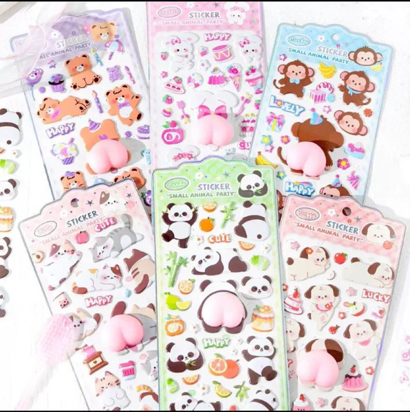 ΑΥΤΟΚΟΛΛΗΤΑ ΔΙΑΚΟΣΜΗΤΙΚΑ Squishy foam sticker 20Χ9ΕΚ. ΔΙΑΦΟΡΑ ΣΧΕΔΙΑ 13-1508