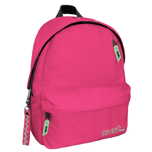 ΤΣΑΝΤΑ ΠΛΑΤΗΣ MUST MONOCHROME COLORED INSIDE  PLUS RPET ΡΟΖ FLUO 1 ΚΕΝΤΡΙΚΗ ΘΗΚΗ 000584607