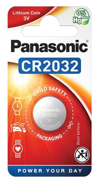 ΜΠΑΤΑΡΙΕΣ PANASONIC LITHIUM CR2032  3V BLISTER 6 TEM