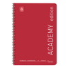 ΤΕΤΡΑΔΙΟ ΣΠΙΡΑΛ ACADEMY 17X25cm B5 2 ΘΕΜΑΤΑ 120σελ. ΑΣΟΡΤΙ