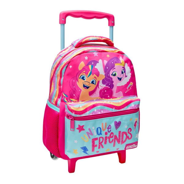 Σχολική Τσάντα Τρόλεϊ Νηπίου My Little Pony Unique Friends Must 2 Θήκες