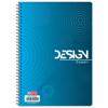 ΤΕΤΡΑΔΙΟ ΣΠ. DESIGN 17Χ25 Β5 2Θ 4 ΧΡΩΜΑΤΑ 60φ./120σελ.