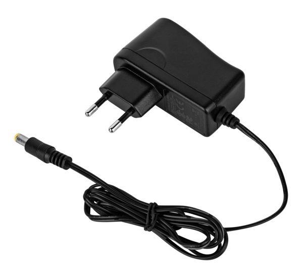 ΤΡΟΦΟΔΟΤΙΚΟ POWERTECH τοίχου HT1000-H, 5.5x2.1mm, 12V 1A