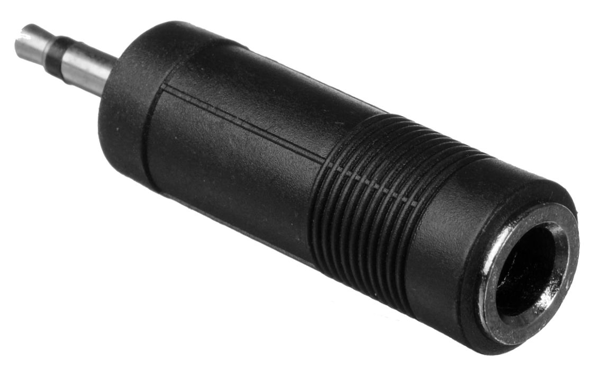 ΑΝΤΑΠΤΟΡΑΣ AUDIO MONO 3.5mm M/F 6.35mm - NIKEL