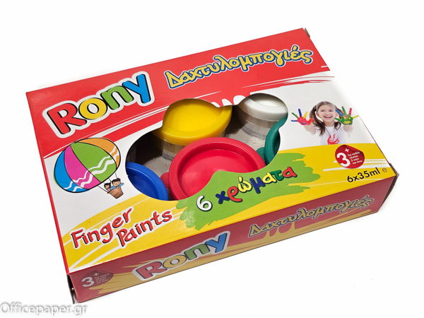 ΔΑΚΤΥΛΟΜΠΟΓΙΑ RONY 6Χ35ml +3ΕΤΩΝ