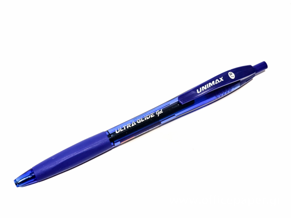 ΣΤΥΛΟ UNIMAX ULTRAGLIDE 0.7 mm ΜΠΛΕ VISCO FLUID INK