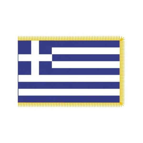ΣΗΜΑΙΑ ΕΛΛΗΝΙΚΗ ΜΕ ΚΡΟΣΙ  100Χ150 ΝΑΥΛΟΝ ΚΙΝΑΣ