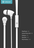 ΑΚΟΥΣΤΙΚΑ ΜΙΝΙ CELEBRAT G3 WHITE HANDSFREE G3-WH