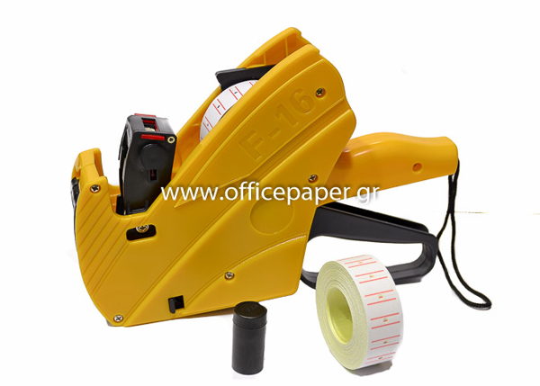 ΕΤΙΚΕΤΟΓΡΑΦΟΣ ΜΟΝΟΣ LUNA OFFICE PLUS F-16 656718 ΚΙΤΡΙΝΟ