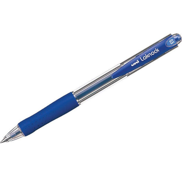 ΣΤΥΛΟ UNI LAKNOCK 0,5mm ΜΠΛΕ ΠΑΤΗΤΟ JAPAN