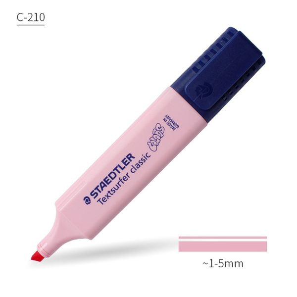 ΥΠΟΓΡΑΜΜΙΣΤΗΣ STAEDTLER COLORS ROZ ΑΠΑΛΟ 364-C-210 TEXTSURFER