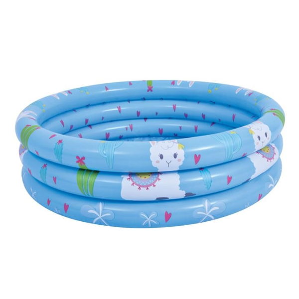 ΠΙΣΙΝΑ LAMA ΜΠΛΕ 100X30cm 3 RING SUNCLUB No 57167
