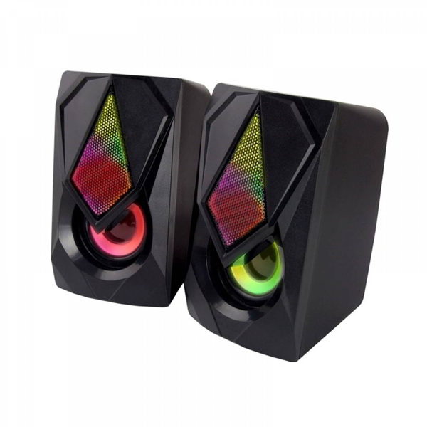 ΗΧΕΙΑ ESPERANZA ηχεία stereo BOOGIE  2.0 EGS102, 2x2.5W, 3.5mm, μαύρα