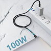ΚΑΛΩΔΙΟ CABLETIME USB Type-C CM100, PD 100W, 5A, 1m, μαύρο