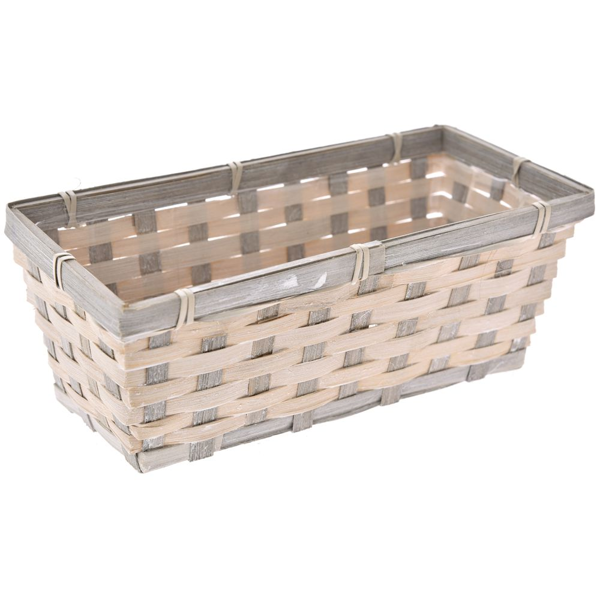 ΚΑΛΑΘΑΚΙ ΠΑΝΕΡΙ ΓΚΡΙ 25X12X10 ME ΠΛΑΣΤΙΚΟ 66106