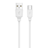 ΚΑΛΩΔΙΟ JELLICO TYPE-C  1M 3.1A DATA-FAST CHARGE B15 WHITE
