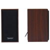 ΗΧΕΙΑ SPACER SPB-201 BLACK-WOOD USB 2.0 2X3WRMS POWER USB 5V