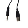 ΗΧΕΙΑ SPACER SPB-201 BLACK-WOOD USB 2.0 2X3WRMS POWER USB 5V