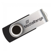 ΜΝΗΜΗ USB MEDIARANGE 32GB BLACK USB 2.0 SWIVEL