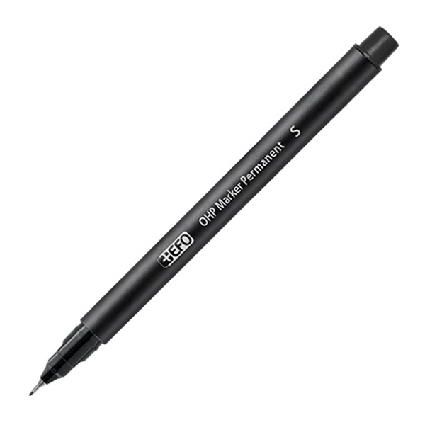ΜΑΡΚΑΔΟΡΟΣ ΔΙΑΦΑΝΕΙΩΝ EFO S 0.4mm MEDIUM  ΜΑΥΡΟ P-620