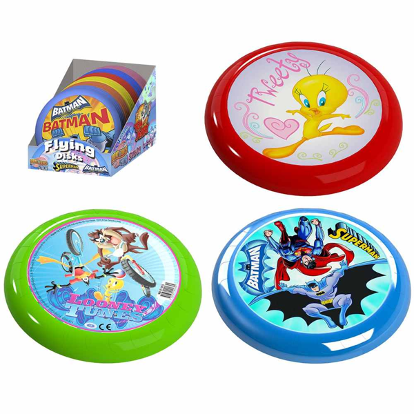 ΦΡΙΣΜΠΥ ΠΛΑΣΤΙΚΟ ΔΙΑΜΕΤΡΟΣ Φ23cm TWEETY, LOONEY TUNES & BATMAN