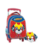 ΤΣΑΝΤΑ ΤΡΟΛΕΥ ΝΗΠΕΙΟΥ HOT WHEELS 2 ΘΗΚΕΣ 30(+5)cmX25cmX15cm 349-23072 GIM  2021