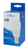 ΛΑΜΠΑ LED E27 9W  ΨΥΧΡΟ 6500K ΦΩΣ 806 Lumens POWERTECH