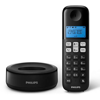 ΤΗΛΕΦΩΝΟ ΑΣΥΡΜΑΤΟ PHILIPS D161 ΜΑΥΡΟ ΕΛΛΗΝΙΚΟ ΜΕΝΟΥ-ΑΝΟΙΚΤΗ ΑΚΡΟΑΣΗ